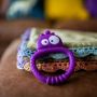 Kalani sensory mini teether on chair