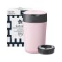twist and click nappy bin pink