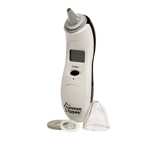 Digital Ear Thermometer in white
