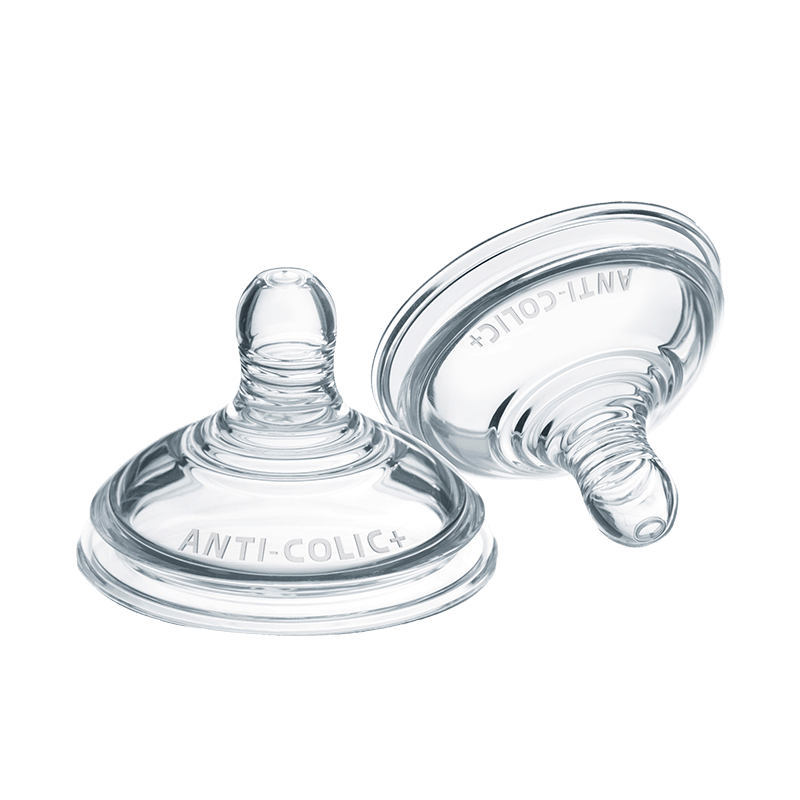 Clear Anti-Colic nipples for the anti-colic bottles