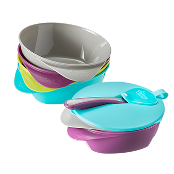 Easy Scoop Feeding Bowls varied colors 