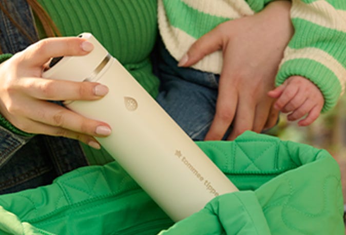 Mother putting GoPrep into bag