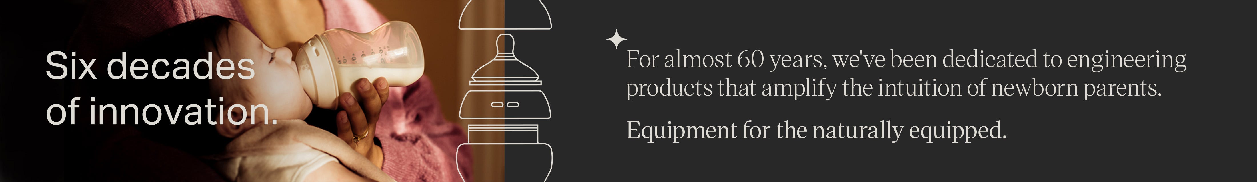 Six decades of innovation, equipment for the naturally equipped